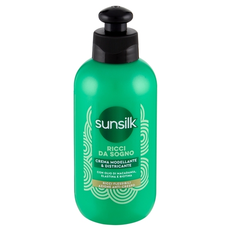 sunsilk Ricci da Sogno Crema Districante per Capelli Ricci, Definiti ed Elastici 200 mL